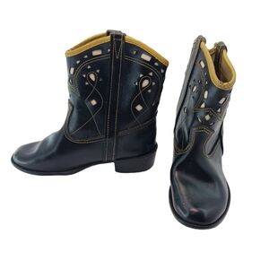 Vintage Cowboy Boots Black Home Decor Hong Kong Nursery Boys Room Kids Shoes